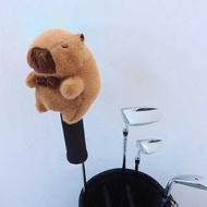 Kapibara Golf Club Cover Plush Animal Club Cover No. 3 No. 5 Wooden Club Protective Cover Cartoon Cl