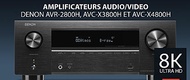 【BEST】全新現貨在台日本DENON AVR-X4800H 日本製8K擴大機(AVR-X3800H)