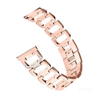 Rose Gold With Diamonds 18mm Replacement Band / Strap for Ticwatch, Honor or Fossil Watch