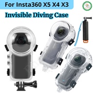 Invisible Diving Case for Insta360 X5 X4 X3 Waterproof Housing Cover Underwater Dive Shell Camera Ac