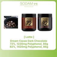 [Lotte] Dream Cacao Dark Chocolate (72% 82% Polyphenol Chocolate)