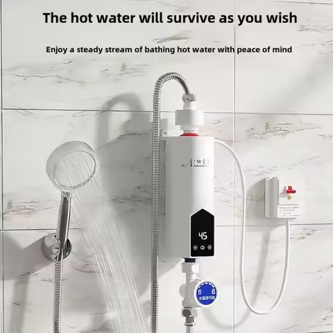 Competitive Price Mini Instantaneous Shower Tankless Portable Geyser Boiler Smart Instant Electric W
