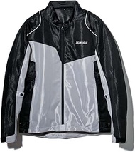 0SYTH-T36-K1S Hard Mesh UV Jacket Black x Gray S