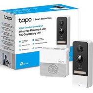 TP-Link智能高清視頻門鈴 Tapo D230S1 電池夜視全彩app查看 A100