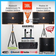 Set Paket Speaker Karaoke Jbl Pasion10 Anneversary 75 Sub Pasion12 Ori