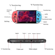 -X12 Handheld Video Game Console 8GB 3000 Classic Games 5.5 Inch Screen Portable Audio Video Player 