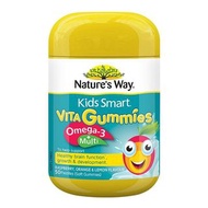 澳洲 Natures Way 佳思敏Omega-3及複合維生素軟糖50粒（新包裝）