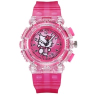 Children Watch Luminous Watch Creative Cartoon Cat led Luminous Watch Children Luminous Electronic W