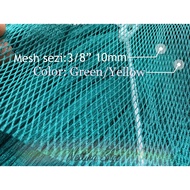 Ready stock benang pukat Nylon Net 1/4-5/16-3/8-1/2-5/8-3/4-1”1-1/4”1-3/4” pukat baby