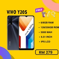 Vivo Y20s 8GB RAM 256GB ROM (Original Second) 3 Months Warranty Free Cover/Tempered Glass/Cable HANDPHONE MURAH