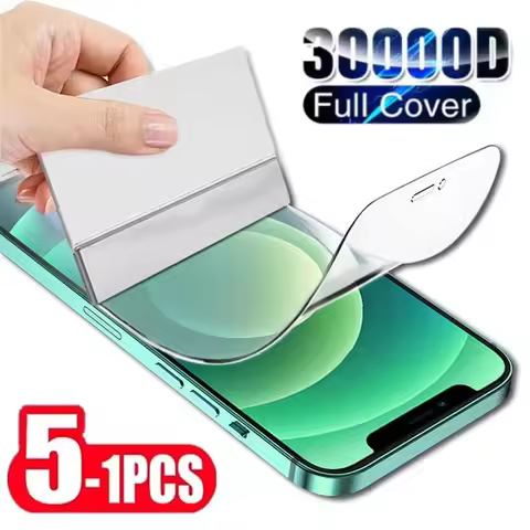 1-5Pcs Full Cover Hydrogel Film For LG Wing V60 V50 V40 W41 W31 K71 K91 K61 K52 K51 K50 K42 K41 K40 