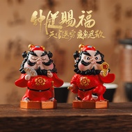 National Trendy Style Creative Zhongkui Blessing Ornaments TV Counter Good Luck Meaning Decoration F