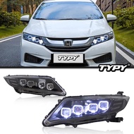 TYPY Car Light For Honda CITY 2015-2019 Headlight LED Projetor head Lamp Daytime Running Light Autom