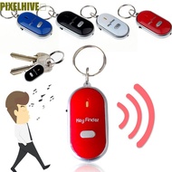 PIXELHIVE​ LED Whistle Key Finder Mini Light Torch Keychain Keyring Smart Pet Tracker Locator Tracke