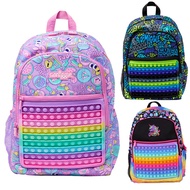 Australia smiggle Decompression Bubble Schoolbag Children Large-Capacity Backpack Primary Middle School Student