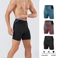 Sports Compression Pants Man Fitness Cycling Shorts 2in1