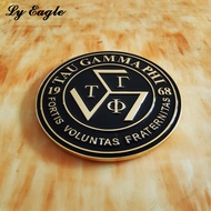 Ly eagle Special Fried Doug High Quality TAU GAMMA PHI（SIGMA） TRISKELION 1968 Gold Plated Bendable E