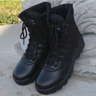 รองเท้าบูท รองเท้าบูทผู้ชาย รองเท้าตํารวจ รองเท้า combat รองเท้า tactical รองเท้าเซฟตี้แฟชั่น พื้นยา