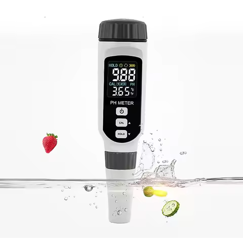 Smart Sensor PH828+ Portable PH Meter Water Quality Tester Acidometer