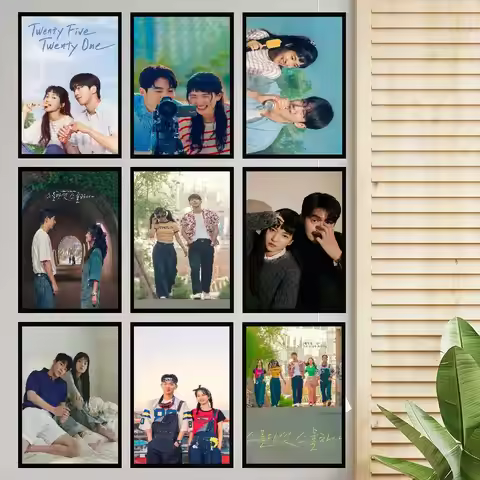 Twenty Five Twenty One 25 21 Korean Dram Vintage Posters Sticky Whitepaper Prints Posters Artwork Po