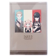 (會員專享清貨優惠價+免運費) SPY×FAMILY間諜家家酒 日版 2022 年曆 B6 手帳 Notebook 日程 Datebook 日記 行事曆 月曆 Notepad (日本假期)