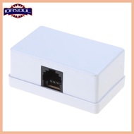 iorsoul1 RJ45 to RJ11 Netword Telephone Converter Telephone Adapter ABS Materials