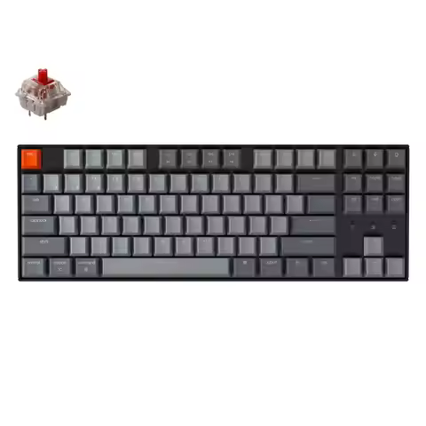 Keychron K8 A Wireless Bluetooth Mechanical Keyboard 87 Keys Gateron Switch White Backlight Keyboard