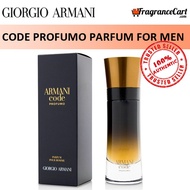 Giorgio Armani Code Profumo Parfum Pour Homme for Men (60ml/110ml/Tester) [New 100% Authentic Perfume FragranceCart]