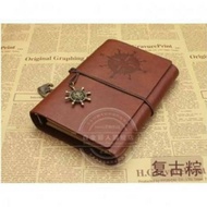 Journal Diary Notebook / Leather Binder Book / Campus Book 8005