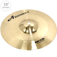 Arborea Hybrid AP แฉ / ฉาบ Splash 10" รุ่น HB-10 (แฉกลองชุด ฉาบกลองชุด 80/20 Bronze Cymbal)