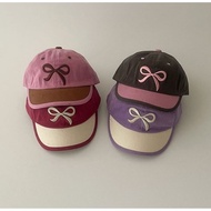Korean Style Girls' Hats, Bow Hats for Girls 2-6 Years