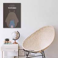 Premium Poster - Totoro Paperwork Art - Borderless Frame 42x60cm