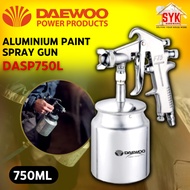 SYK Daewoo DASP750L 750ml Paint Air Spray Gun Aluminium Pneumatic Paint Sprayer Cup Spray Gun Electric Penyembur Cat