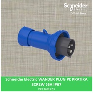 Schneider Electric WANDER PLUG PK PRATIKA SCREW 16A IP67-PKE16M723