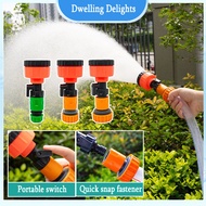 2000 Mesh Garden Watering Nozzle Multi-purpose Sprinkler with On/Off Valve and Connector
