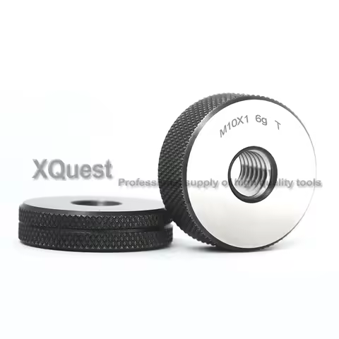 6g Metric thread ring gauge set M10 M10X1.5 M10X1.25 M10X1 Fine screw ring gage gauges thread inspec