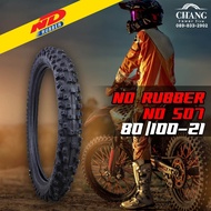 ยางวิบาก 80/100-21 ยี่ห้อ ND RUBBER รุ่นND507 ยางวิบาก