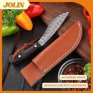 JAPANESE KNIFE MONGOLIAN KITCHEN KNIFE 3 Layer Anti-Rust Knife Super Sharp Knife Kitchen Knife Japan