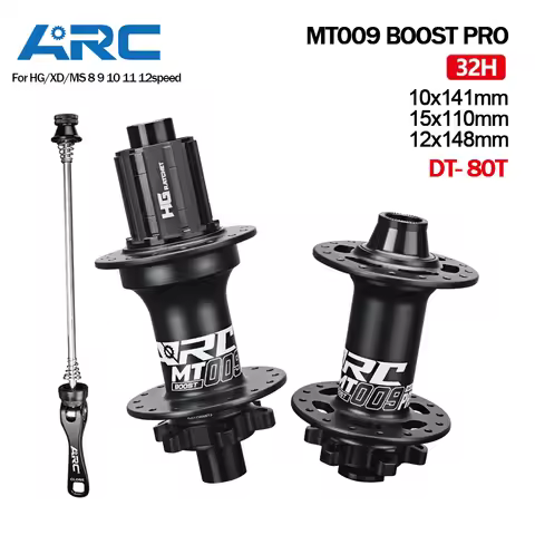 ARC 009 PRO Boost 80T Ratchet Bicycle Hub Front Rear Hubs 11–12 Speed HG XD 32H 10×141 QR 15×110 12×