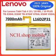 แบตเตอรี่เดิม L16D2P31สำหรับ Lenovo Tab4 Tab 4 10 / 10 REL / 10 PLUS TB-X304L X304F TB-X704F X704L X