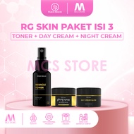 Mcs Store - RGskin Beaute Package contains 3 Products (Toner, Day Cream, Night Cream)