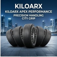 Special KILOARX 265/65R17 Quiet-Ride Tires featuring Wheel Valve Cap, Steel Belted and Tyre Air Cap