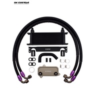 SK CUSTOM Suitable for Volkswagen Mateway T5T6DQ500 Gearbox Oil Cooler Kit Wave Box Heat Dissipation