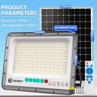 KKSKY โซล่าเซลล์ 1 แถม 1 ไฟโซล่าเซลล์ 200W 400W 600W 800W solar light outdoor ไฟภายนอกอาคาร ตัวเรือน