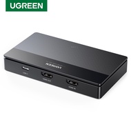 UGREEN Video Capture Card Live Broadcast HDMI HD 4K Audio Recording Box Screen Recorder USB3.0 Camera SLR Live Streaming Device for Computer/Mobile Phone Model:15390