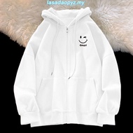 7 Colors Hooded Sweatshirt [S-3XL] Japanese Cartoon Smiling Face Hoodie Men's Oversized S