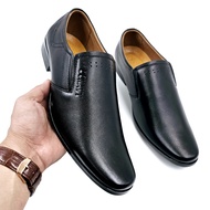 Giày tây nam da bò thật 100% chính hãng ndk may đế chắc chắn bao đi nước N.GMN