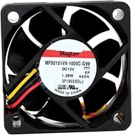 MF50151VX-1000C-G99 5015 12V 1.38W 5cm 3 Wire Fan