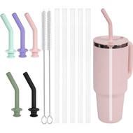5 PCS Press in Straw for Hydroflask Tumbler, Replacement Straws for Hydro Flask Tumbler Straw 20 oz,