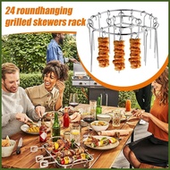 Fryer Skewer Stand Stainless Steel Air Fryer Rack Set Oven Vertical Kebab Sticks Household Toast Deh
